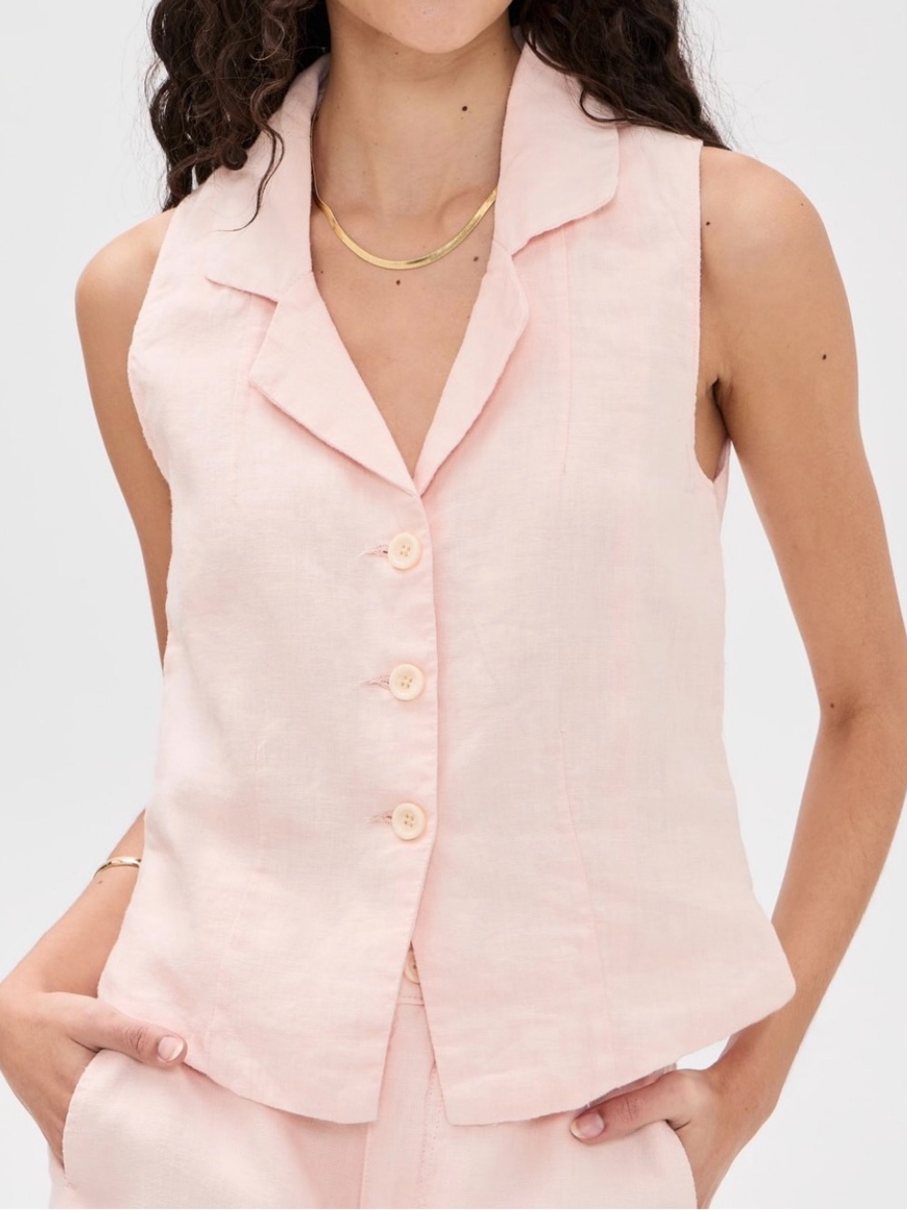 DL1961 Linen Vest